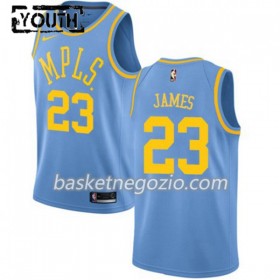 Canotte Bambino Los Angeles Lakers LeBron James 23 Nike Hardwood Classics Swingman